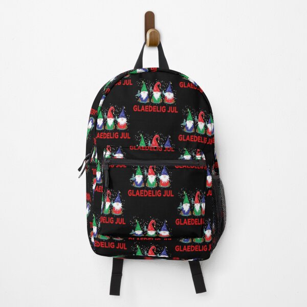 Item preview, Glaedelig Jul Nordic Gnomes Christmas Tree Tomte Nisse Danish designed and sold by funnytshirtemp.