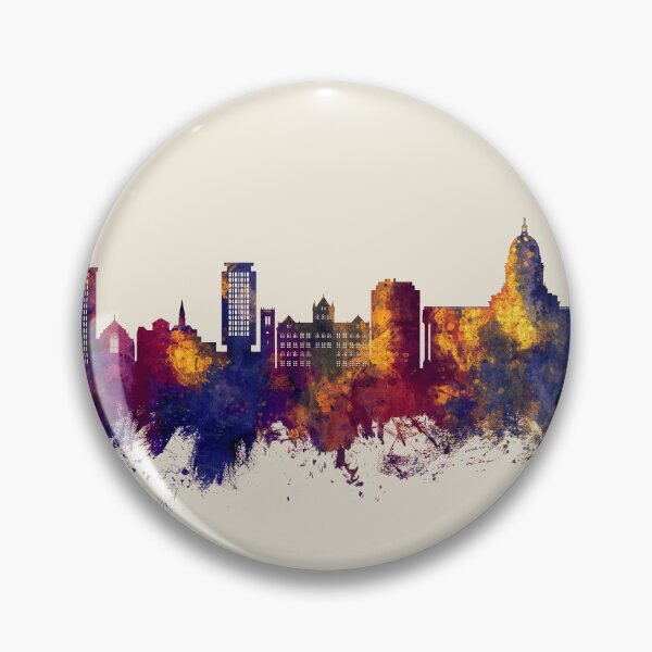 Artikelvorschau, Madison Wisconsin Skyline entworfen und verkauft von ArtPrints.