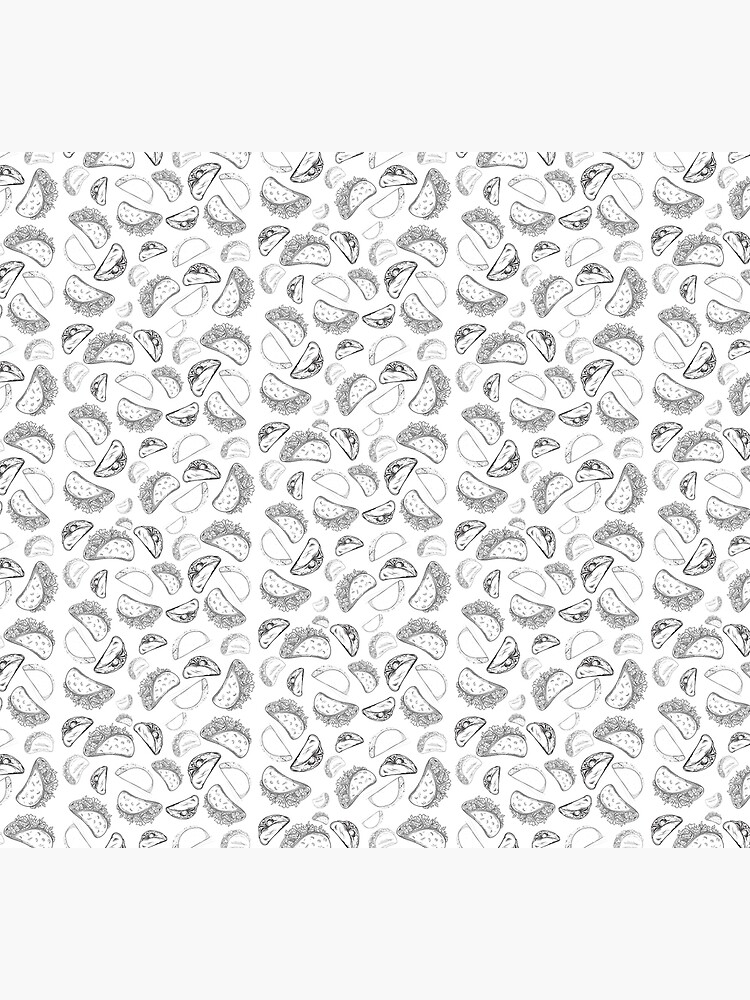 Vintage Retro Taco Design by MargueriteFaure