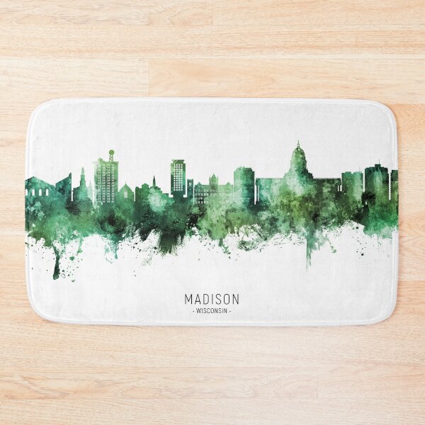 Item preview, Madison Wisconsin Skyline designed and sold by ArtPrints.