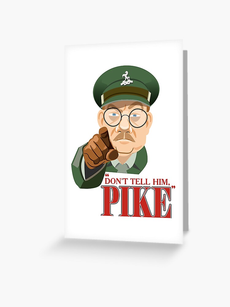 Don't Tell Him Pike - Dad's Army | Apron