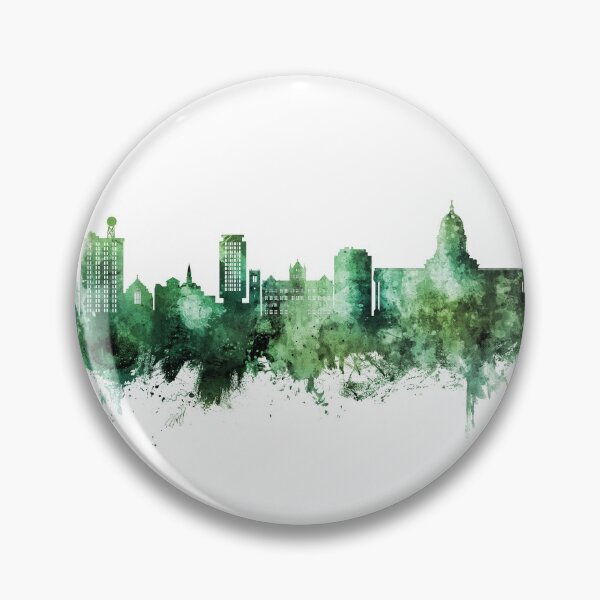 Item preview, Madison Wisconsin Skyline designed and sold by ArtPrints.