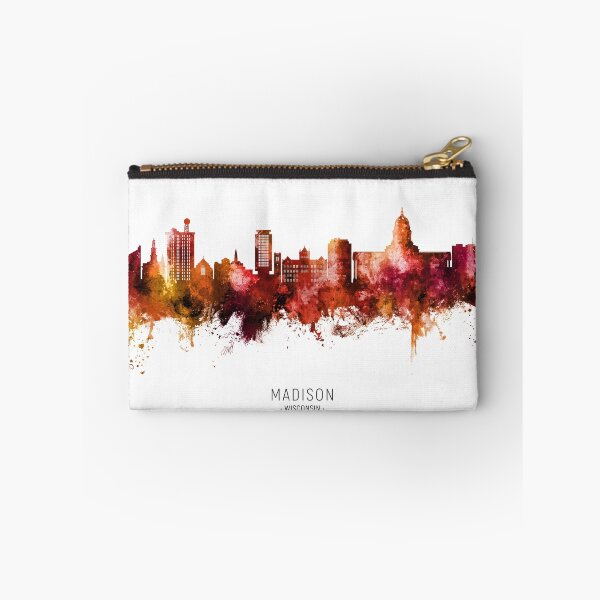 Artikelvorschau, Madison Wisconsin Skyline entworfen und verkauft von ArtPrints.