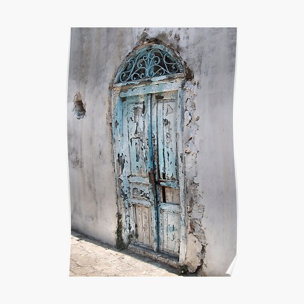 This Old Door-Tunisia Poster