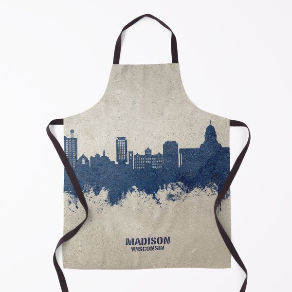 Artikelvorschau, Madison Wisconsin Skyline entworfen und verkauft von ArtPrints.