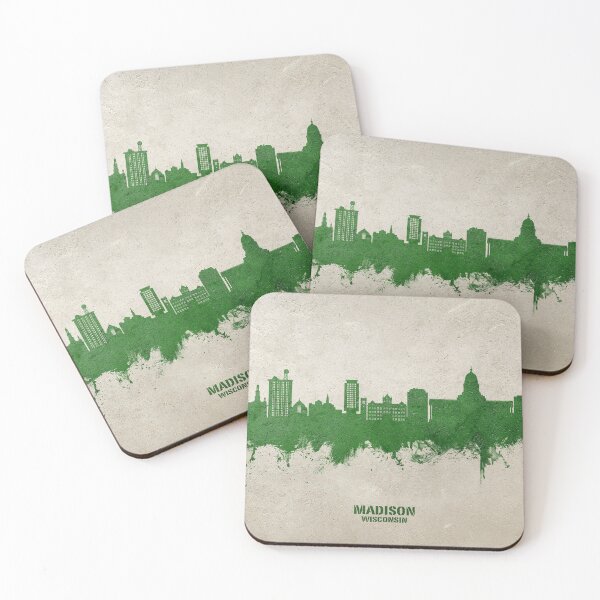 Item preview, Madison Wisconsin Skyline designed and sold by ArtPrints.