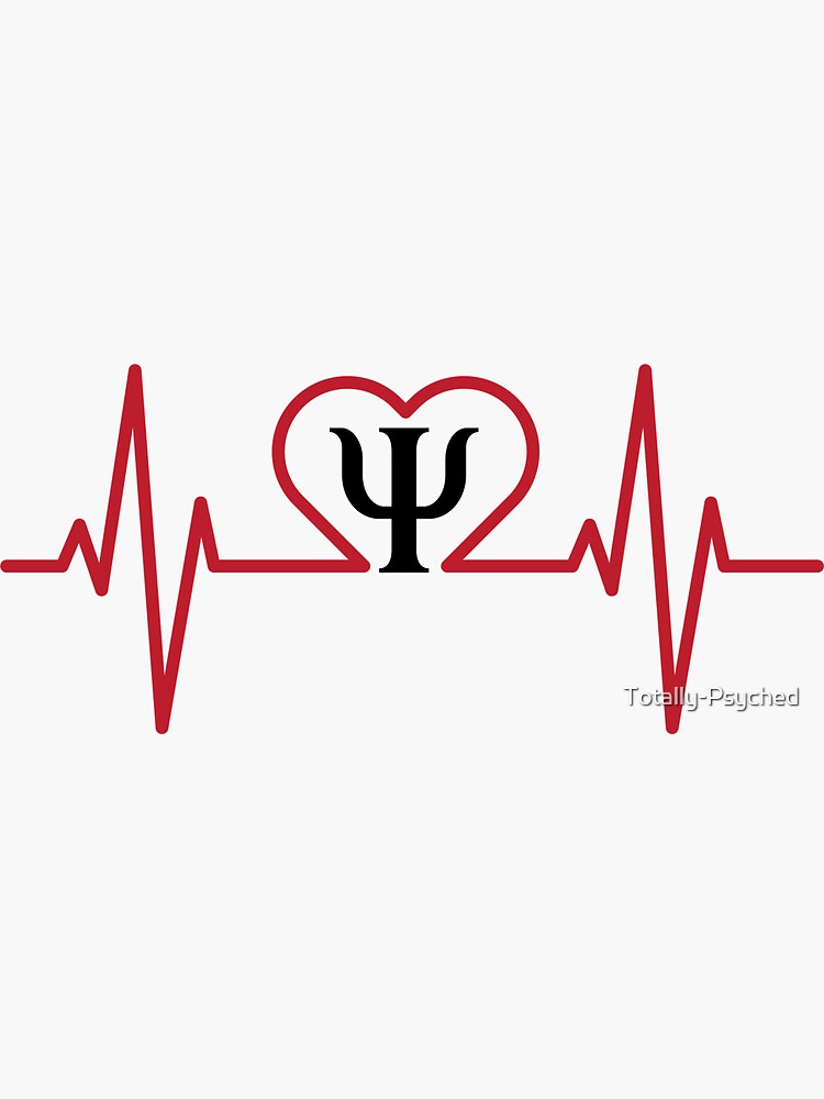 Psych Symbol Heartbeat Psychology Psychologist T Shirt Gift Psych Symbol Heartbeat Psychology Psychologist T Shirt Gift