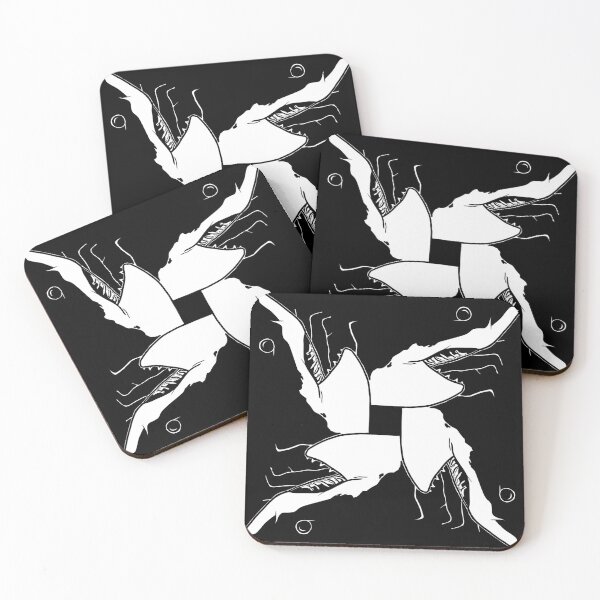 Item preview, shark square  designed and sold by peltihauki.