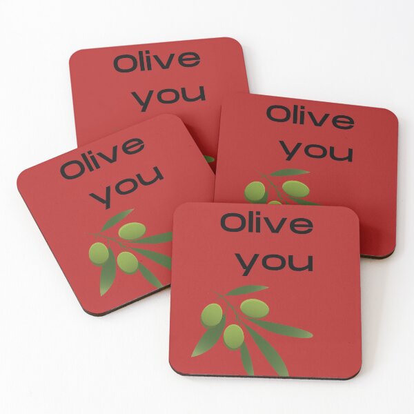 Item preview, Olive Love Pun  designed and sold by Felicity-K.