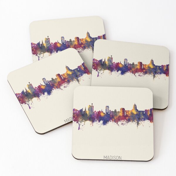 Item preview, Madison Wisconsin Skyline designed and sold by ArtPrints.