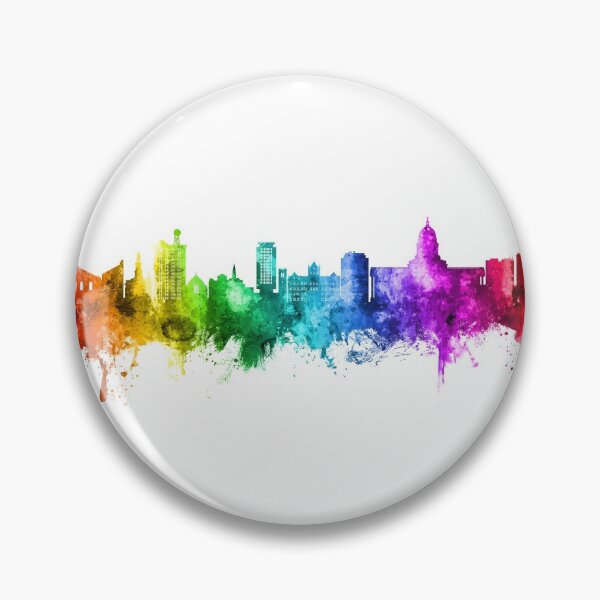 Artikelvorschau, Madison Wisconsin Skyline entworfen und verkauft von ArtPrints.