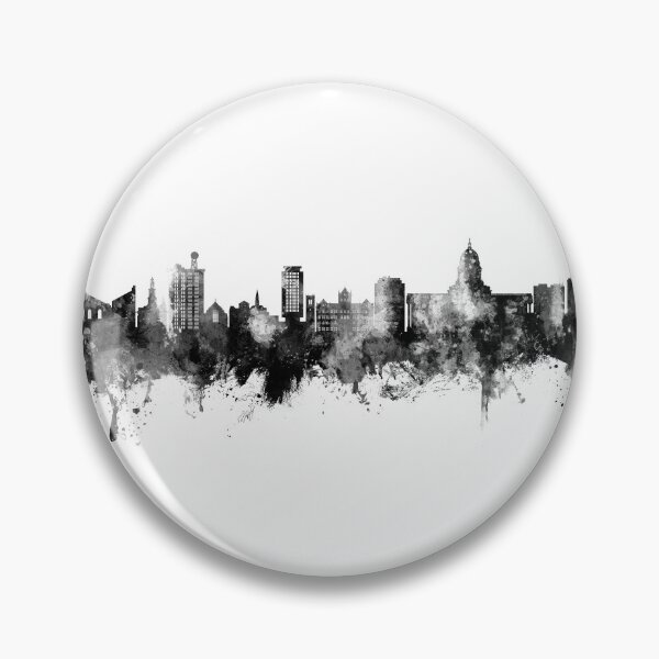 Artikelvorschau, Madison Wisconsin Skyline entworfen und verkauft von ArtPrints.