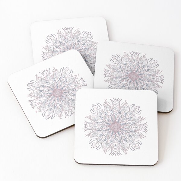 Item preview, silvery-pink flower designed and sold by Tiny_things.