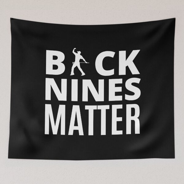 Item preview, Back Nines Matter Golfing Icon designed and sold by DawnGCo.
