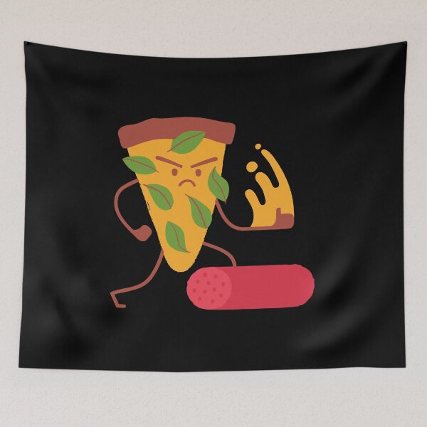 Item preview, Funny Pizza Slicing Pepperoni  designed and sold by Maria Simone.