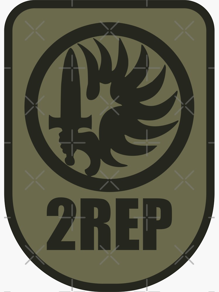 Legion Etrangere 2 Rep Subdued' Sticker