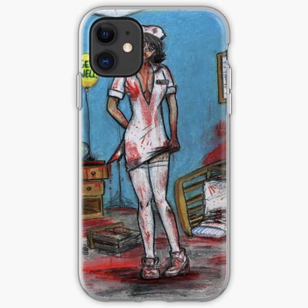 Get Well Soon - Zombie Nurse iPhone Soft Case