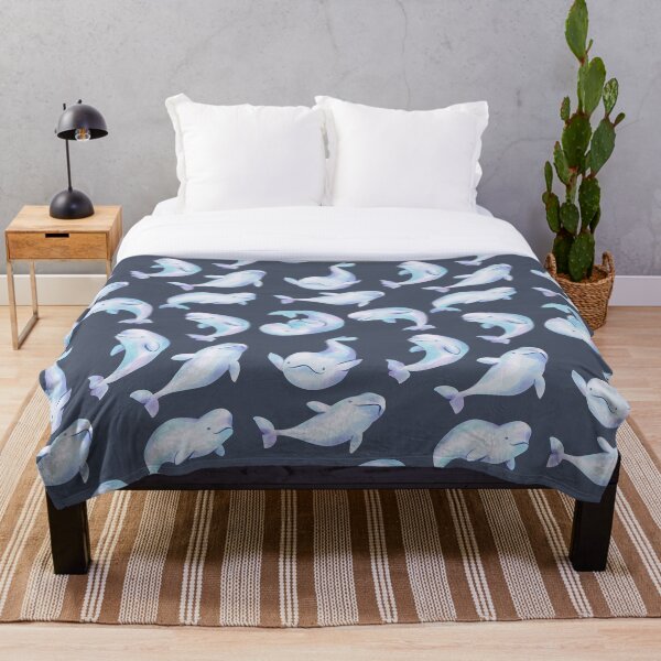 Item preview, Pack de natación Navy Beluga Whale designed and sold by SwaDesign.
