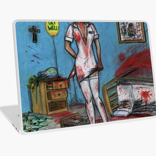 Get Well Soon - Zombie Nurse Laptop Skin