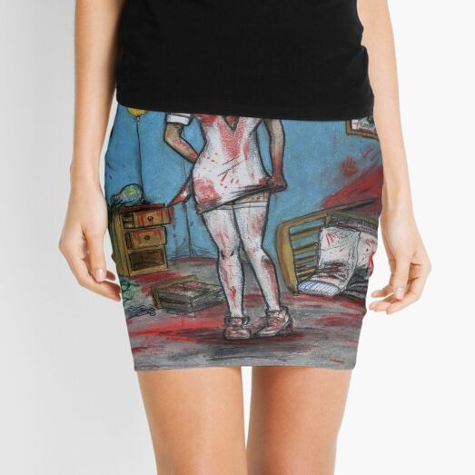 Get Well Soon - Zombie Nurse Mini Skirt