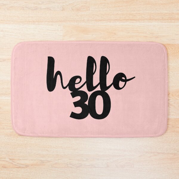 Item preview, Hello 30 | Hello Thirty - Funny Birthday Design designed and sold by K-icon.