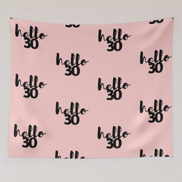 Item preview, Hello 30 | Hello Thirty - Funny Birthday Design designed and sold by K-icon.