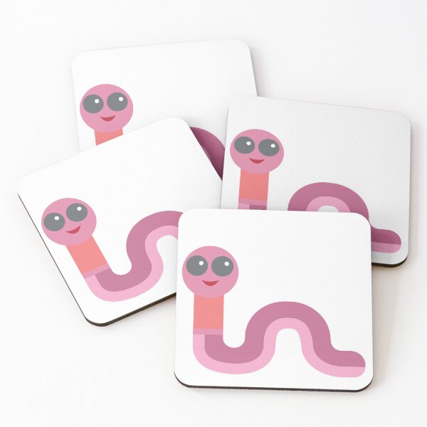Item preview, worm on a string designed and sold by inkbymuntaha.