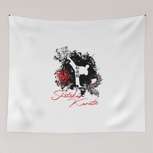 Item preview, Spirit of the Shotokan Tiger designed and sold by Zanshin-Art.