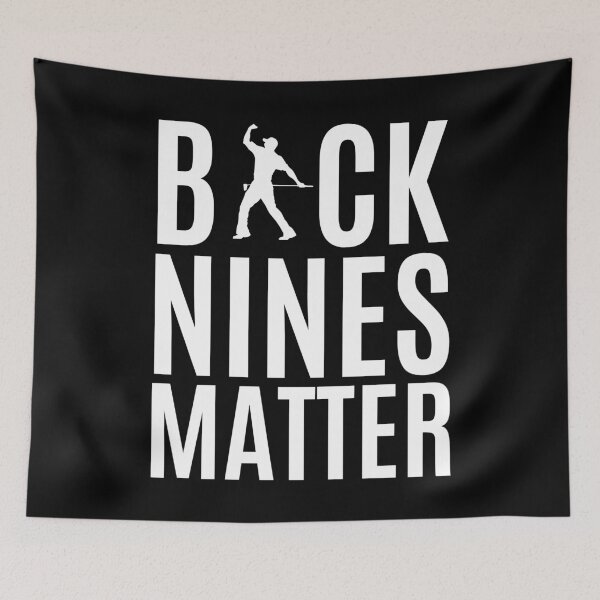 Item preview, Cheering Golfer Back Nines Matter designed and sold by DawnGCo.