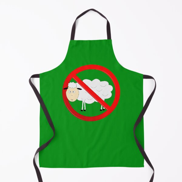 Item preview, Sheep Not Allowed Sign designed and sold by MarkUK97.