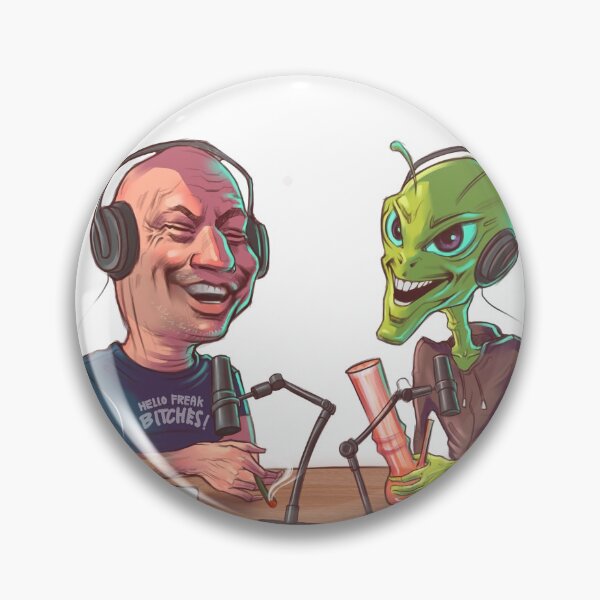 Item preview, Joe Rogan and The Alien designed and sold by whateverprints.