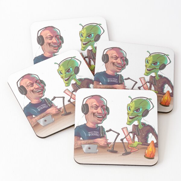 Item preview, Joe Rogan and The Alien designed and sold by whateverprints.
