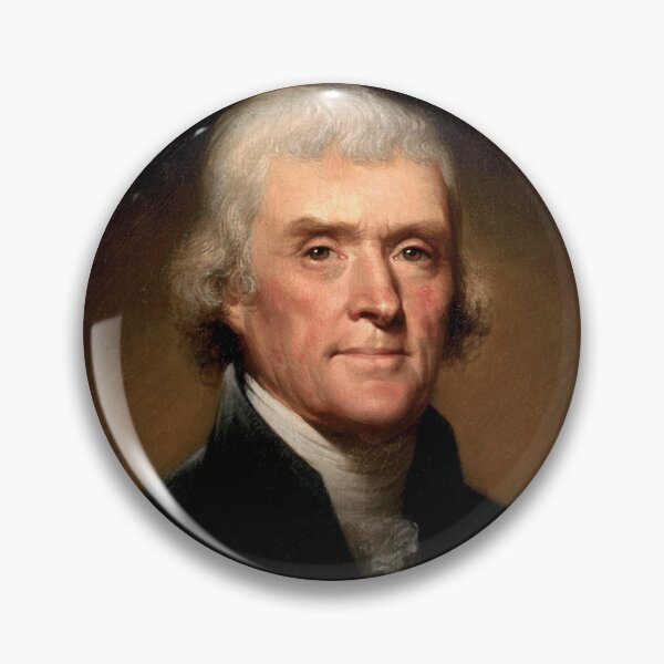 Item preview, Thomas Jefferson designed and sold by Poptopia.