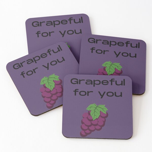 Item preview, Grateful Grapeful Pun designed and sold by Felicity-K.