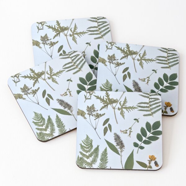 Item preview, Herbarium - Pressed flower print art designed and sold by JustineLecouffe.