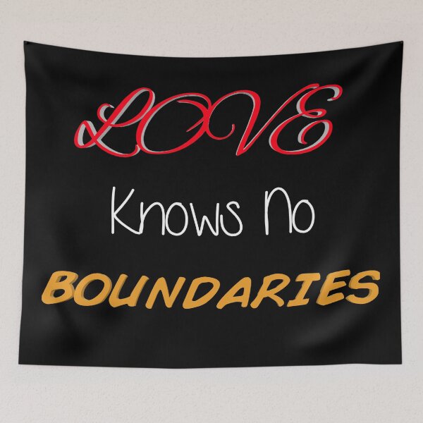 Item preview, love knows no boundaries  designed and sold by jaissaurabh.
