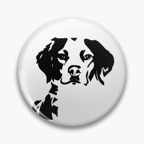 Item preview, Minimalist Brittany Spaniel designed and sold by Whoofster.