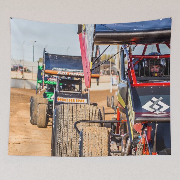 Item preview, Sprintcars line up to race designed and sold by shaynetwright.