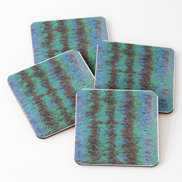 Item preview, Abstract blue water designed and sold by vibeceramics.