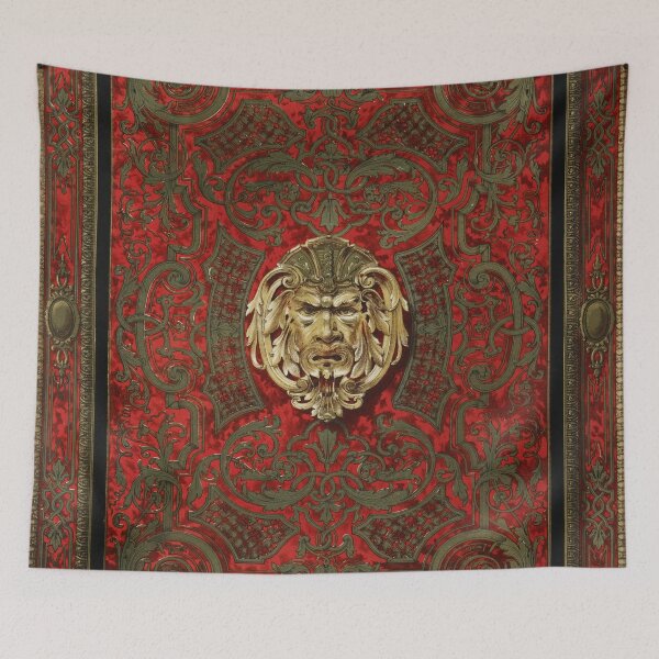 Item preview, Royal Red Patterned Decorative Art of the Nineteenth Century designed and sold by OneandHalf.