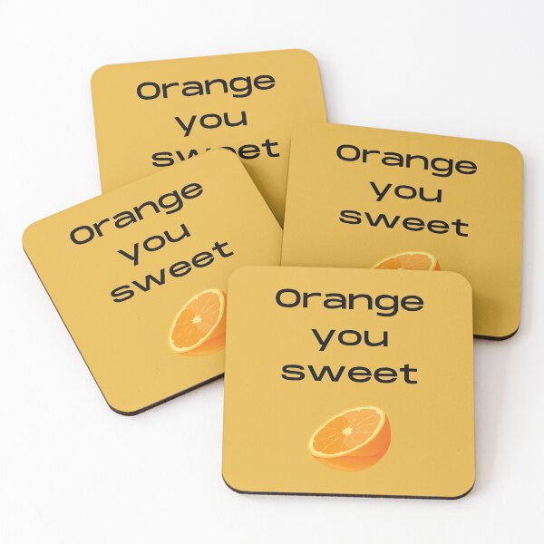 Item preview, Orange you sweet pun designed and sold by Felicity-K.