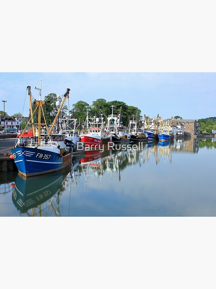 "Fishing boats at Kirkcudbright harbour" Photographic Print for Sale by BarryRussell Redbubble