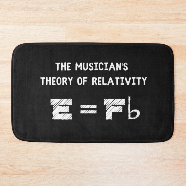Item preview, The Musician's Theory Of Relativity E Equals F Flat designed and sold by PayoutStream.