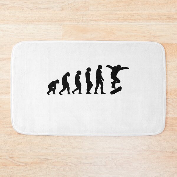 Artikelvorschau, Skateboarding Evolution Skateboarder Kickflip entworfen und verkauft von lsvds.