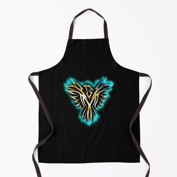 Item preview, Yellow and blue flame phoenix rising designed and sold by Deegital18.