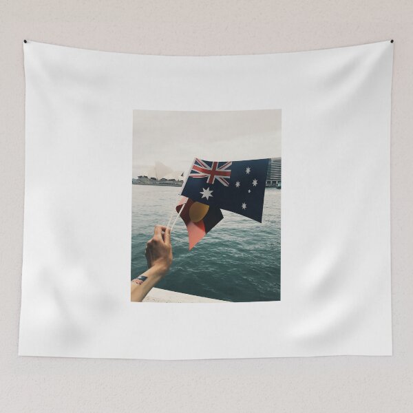 Item preview, Australia Day flags by Sydney Opera House designed and sold by iLorah.