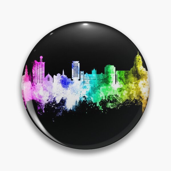 Artikelvorschau, Madison Wisconsin Skyline entworfen und verkauft von ArtPrints.
