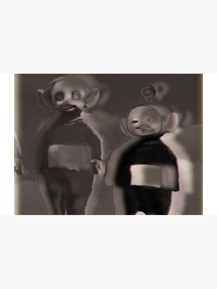 Cursed Teletubbies Laptop Skin By Fiosky Redbubble