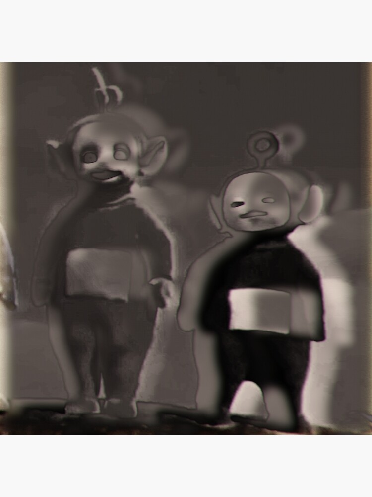 Cursed Teletubbies Art Board Print By Fiosky Redbubble
