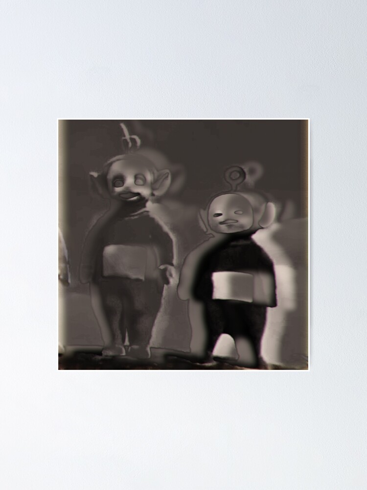 Cursed Teletubbies Poster By Fiosky Redbubble